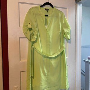 Lime Green Cute Dress